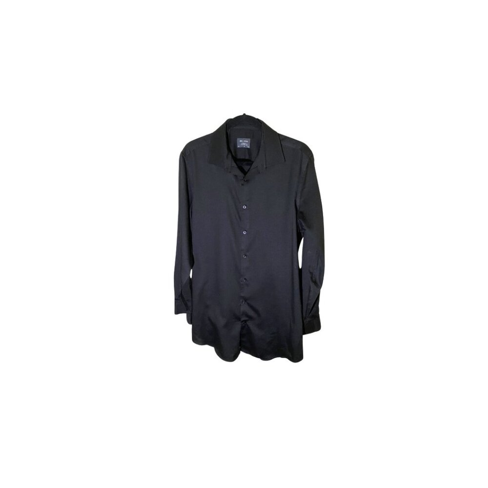 Bellissimo Black Long Sleeve Men's Shirt